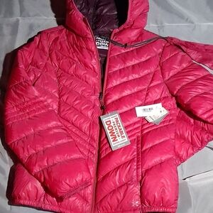 Xersion Vibrant Pink Puffer Jacket